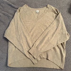 Tan sweater